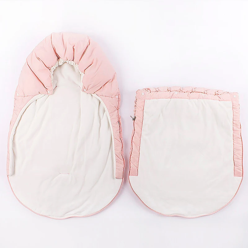 Baby Sleeping Bag Envelope Blanket Baby Cocoon Winter Sleepsacks Bow Swaddle Sack Envelope For Newborns Baby Carriage Sack