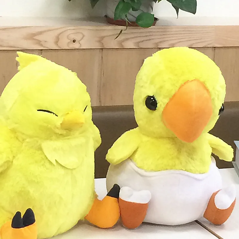 35CM Final Fantasy Chocobo Bird MOGLI Moogle Plush Toys Soft Stuffed Dolls A birthday present for your child