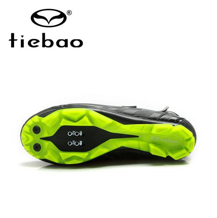 Tiebao уличный Профессиональный Спортивные Гонки обувь для горного велоспорта зимняя ветрозащитная самоблокирующаяся велосипедная обувь велосипедные ботильоны