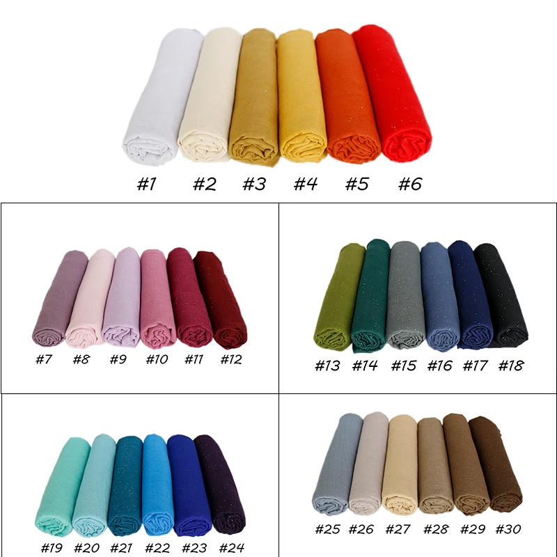 LMLAVEN, женские блестящие шарфы, сплошной цвет, шарф из вискозы, мусульманский хиджаб, блестящие шарфы, модный головной платок, макси-платок, 30 цветов