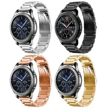 Zerosky Нержавеющая сталь ремешок для наручных часов для samsung Шестерни S3 ремешок для Шестерни S3 классические Смарт-часы с браслетом