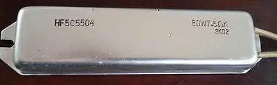 

1PC F+ inverter charging resistor / buffer resistor / HF5C5504 80W 7.5 Europe