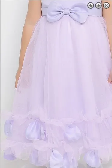 Цветок девочки платья для свадеб Лаванды фиолетовый платье первое причастие рождество pageant платья для девочек
