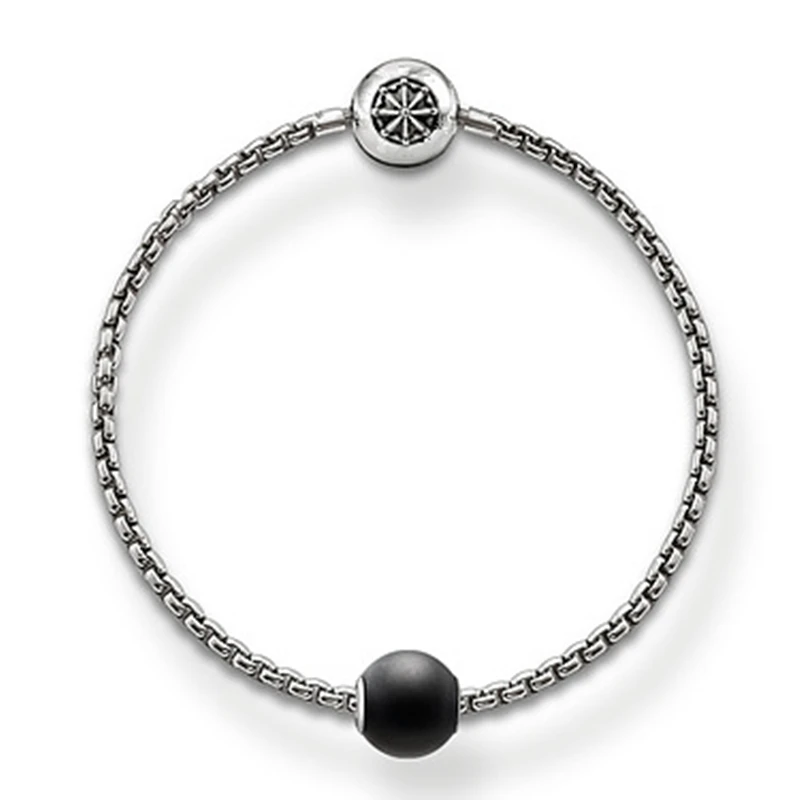 Браслет из стерлингового серебра 925 пробы с застежкой|bracelets for|beads bracelets for womenbead
