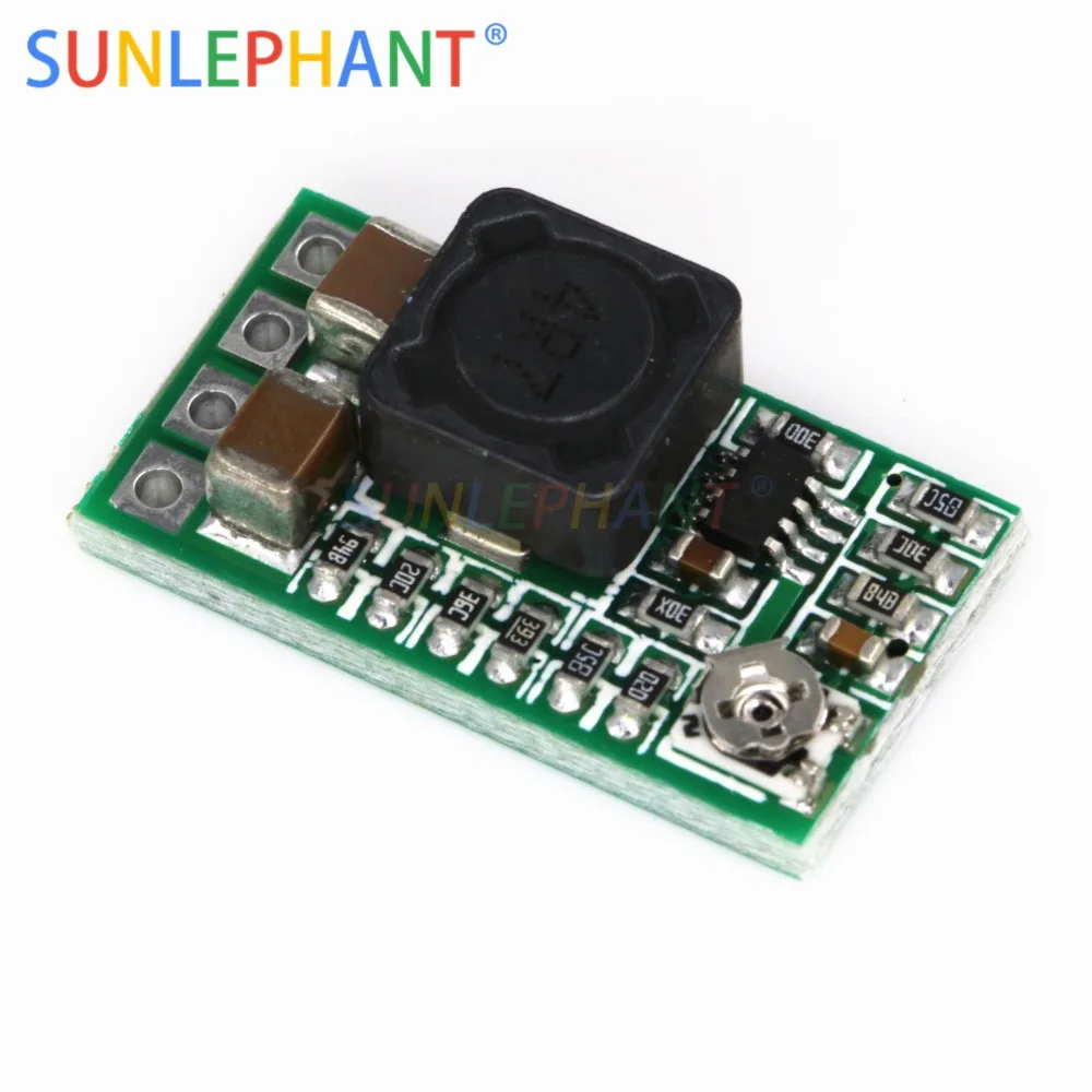 Mini DC 12 24V To 5V 3A понижающий модуль питания преобразователь Регулируемая