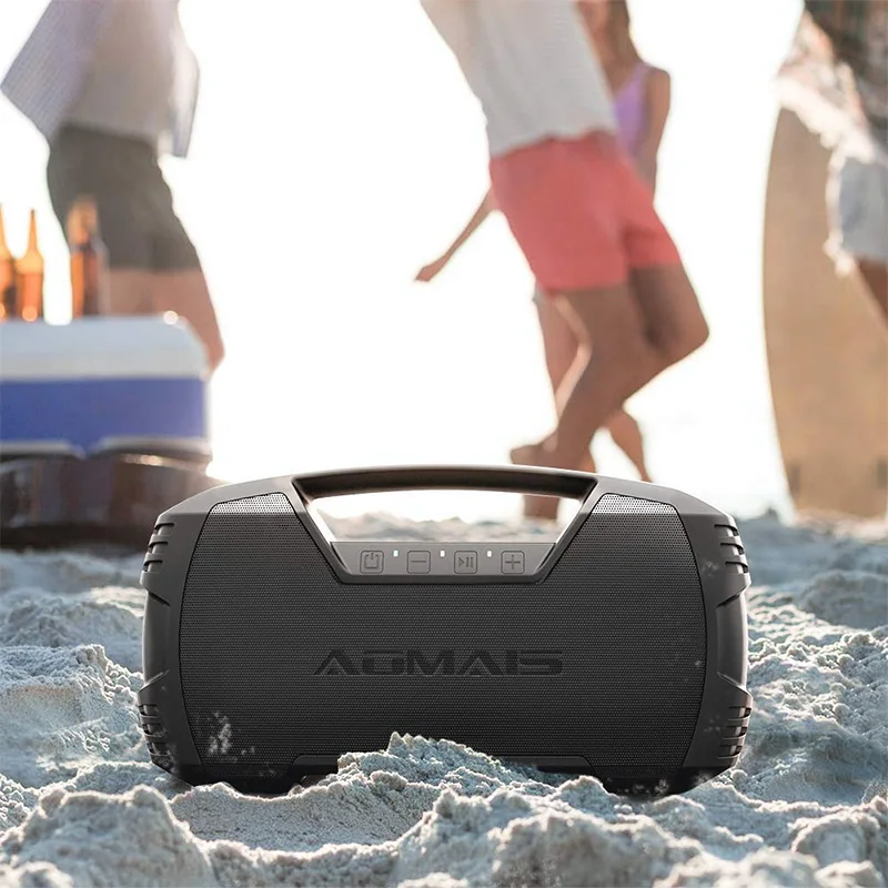 Aomais Go Outdoor Bluetooth Speakers 30w Loud Bass Stereo Pairing Booming Ipx7 Waterproof 30 Hours Playtime With 00mah Battery Town Vendors Marketplace