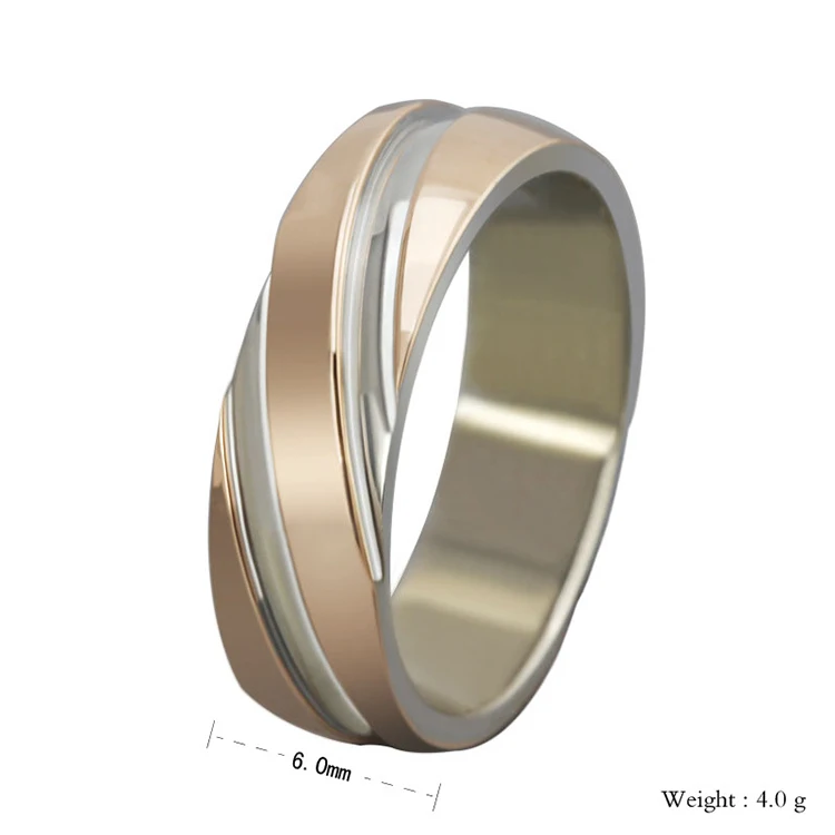 AMDXD Stainless Steel Promise Ring Lover Wedding Rings Women Men