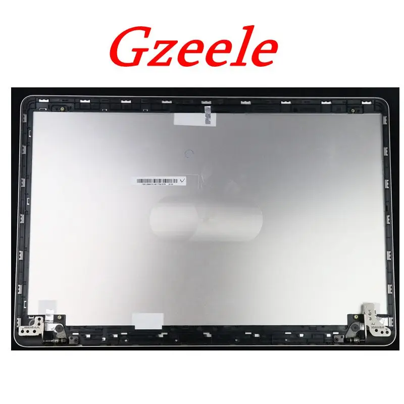

GZEELE new LCD Back Cover For ASUS X580 M580VD-EB76 LCD Back Cover Real Lid W Hinges silver color 13N1-29A0101