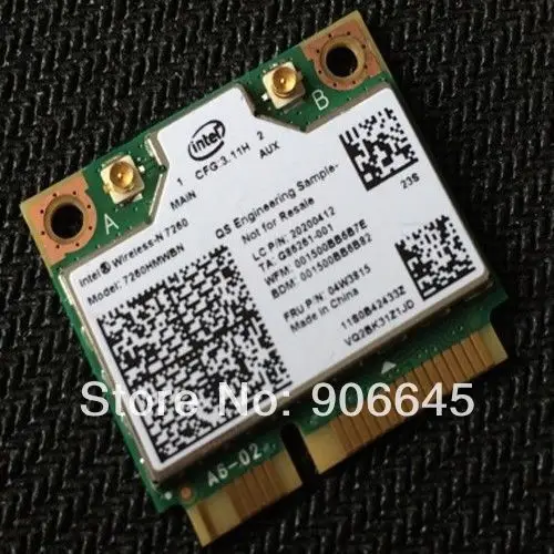 Intel 04W3815 7260 hmwbn 7260 7260hmw bn беспроводной wifi WLAN N мини pcie Wi-Fi карты для IBM lenovo thinkpad