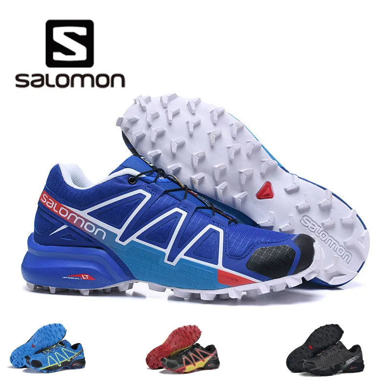 2019 Salomon кроссовки Скорость крест 4 CS беговые мужские кроссовки 9908 уличная дышащая обувь спортивная обувь