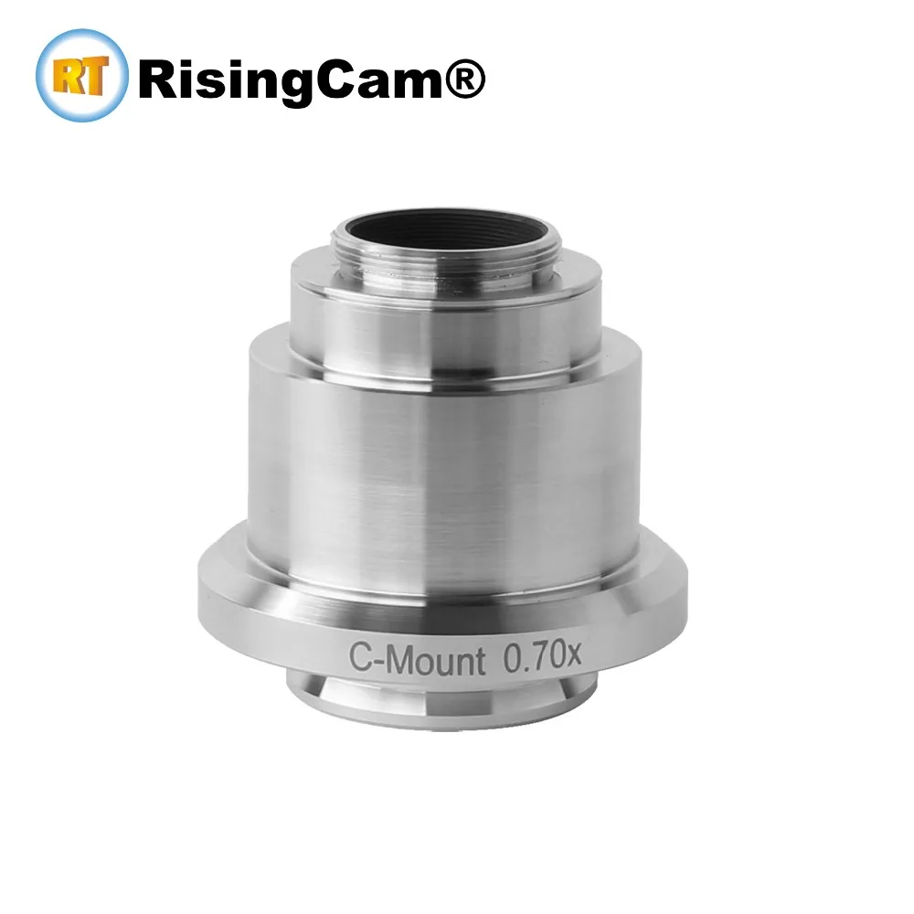 0.7x Standard microscope camera C mount adapter for Leica microscopein