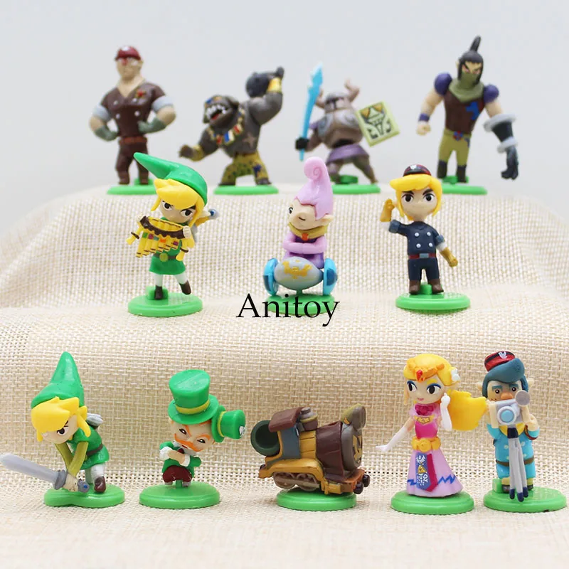 

The Legend of Zelda Link Doll 1/14 scale painted Trish Samus Aran Garage Kit PVC Action Figure Collectible Model Toy 4cm KT3086
