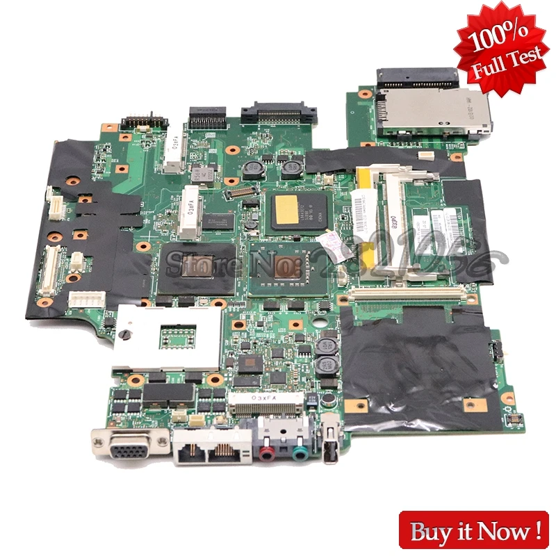 NOKOTION 42W7653 لينوفو thinkpad T61 T61P اللوحة المحمول 44C3931 42W7877 15.4 965PM DDR2 FX570M GPU شحن وحدة المعالجة المركزية