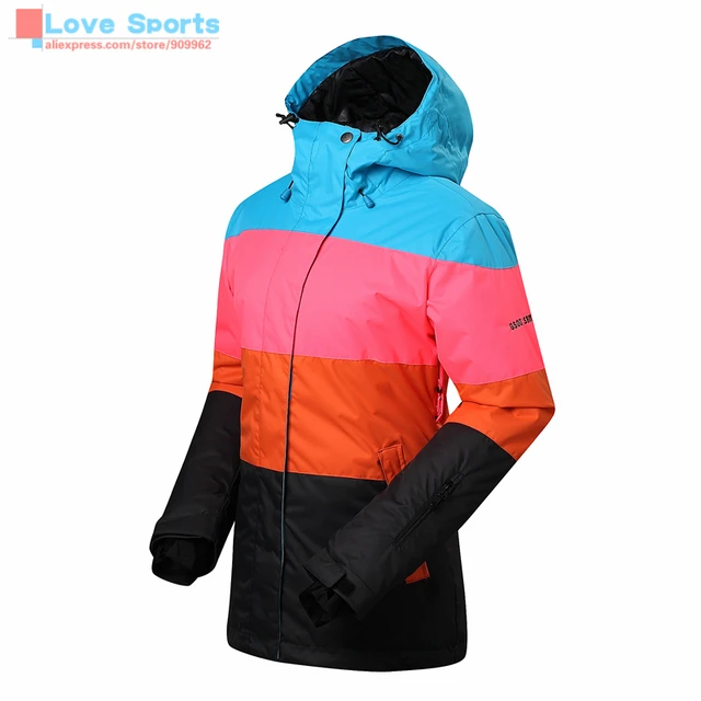 Cheap Newest High Quality Winter Gsou Snow Women Skiwear Veneer Snowboard Ski Jackets Snowboarding Clothing Skiing Jacket