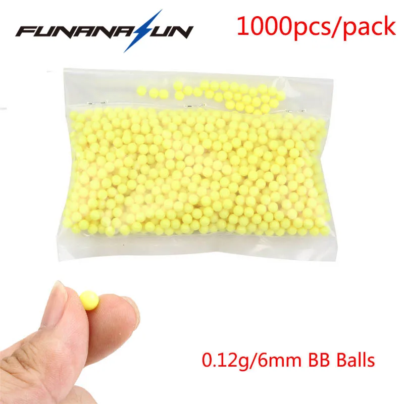 0.12g/6mm Airsoft Strikeball BB Balls Paintball Hunting Rifle Gun