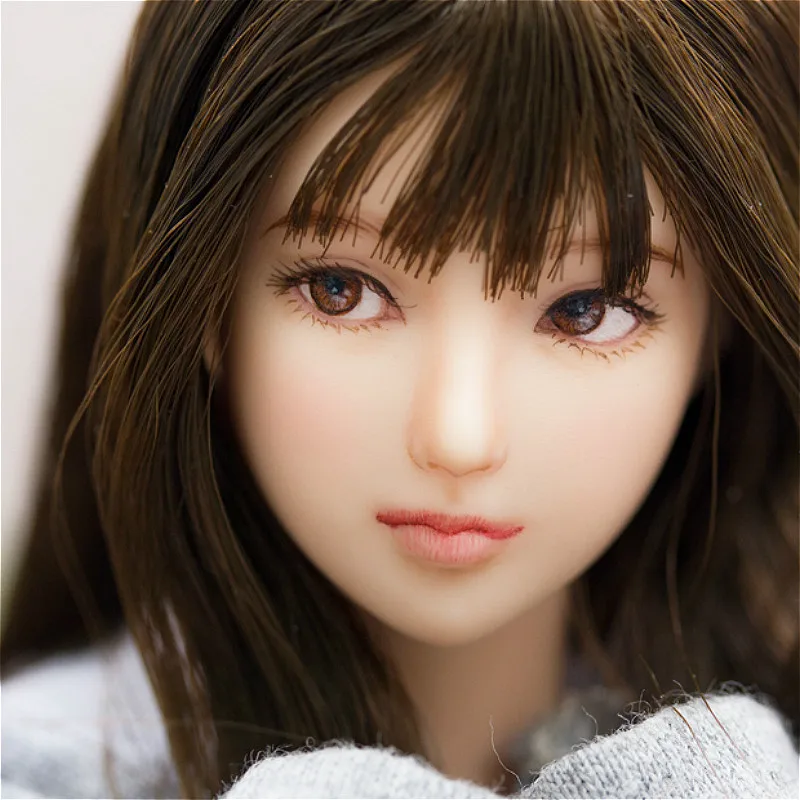 

Estartek Hand Makeup Customized SY34 1/6 Obitsu SHA Head Sculpt for Phicen Tbleague Action Figure DIY