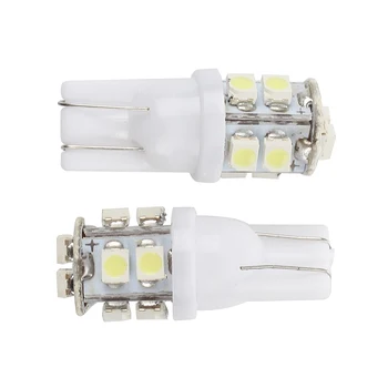 

2x T10 194 168 501 W5W NIGHT LIGHT BULB 10 LED SMDxENON white flood light 12V car lights