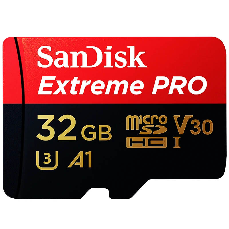 

SanDisk Original TF Micro SD Card Extreme Pro Memory Card U3 100MB/s 128GB 64GB 32GB Phone Camera 4K Video Recording