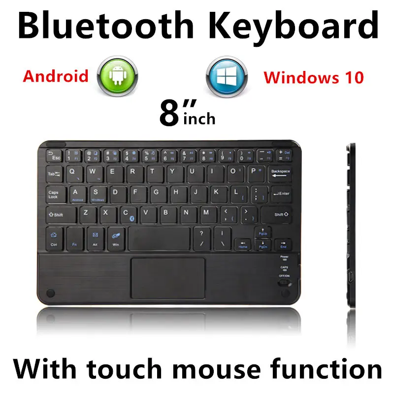 Bluetooth клавиатура для lenovo Tab48plus Tab4 8plus Tab 4 3 8 Plus планшет беспроводная клавиатура Android Windows Touch Pad 8 дюймов Чехол