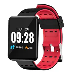 Smart watch Шагомер монитор сердечного ритма поддерживает IOS Android Bluetooth IP67 и водонепроницаемый smart watch унисекс