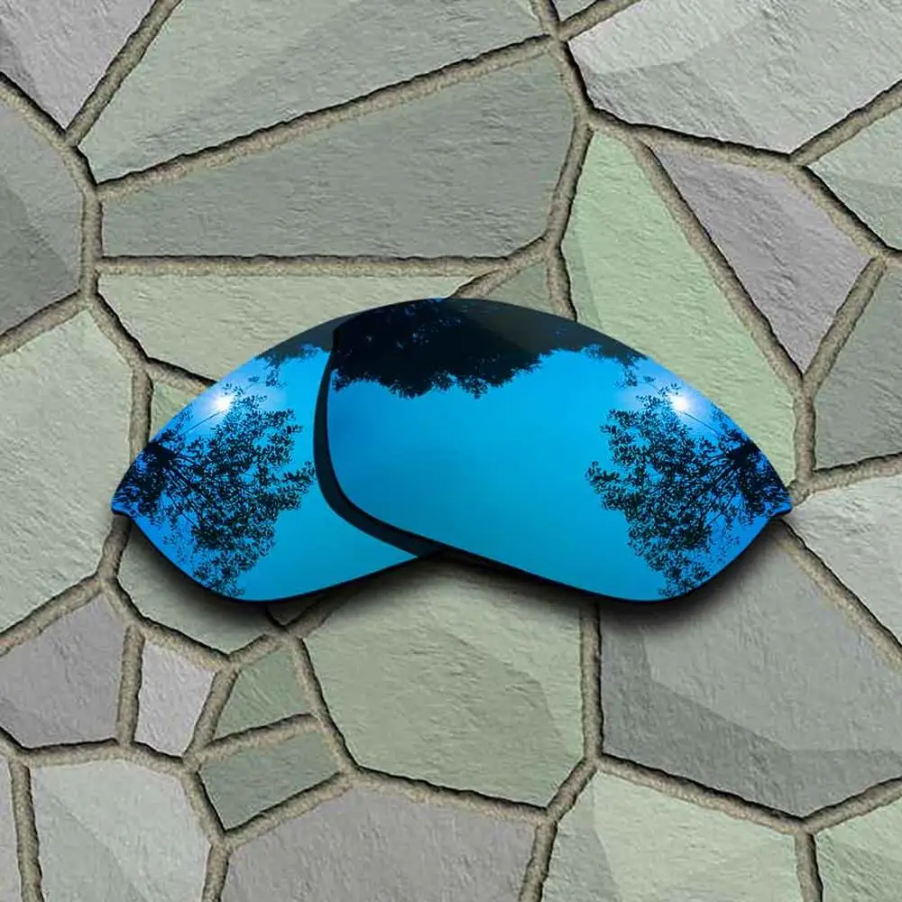 Солнцезащитные очки поляризационные Сменные линзы для Окли полукуртка 2,0-разновидности - Цвет линз: Sky Blue