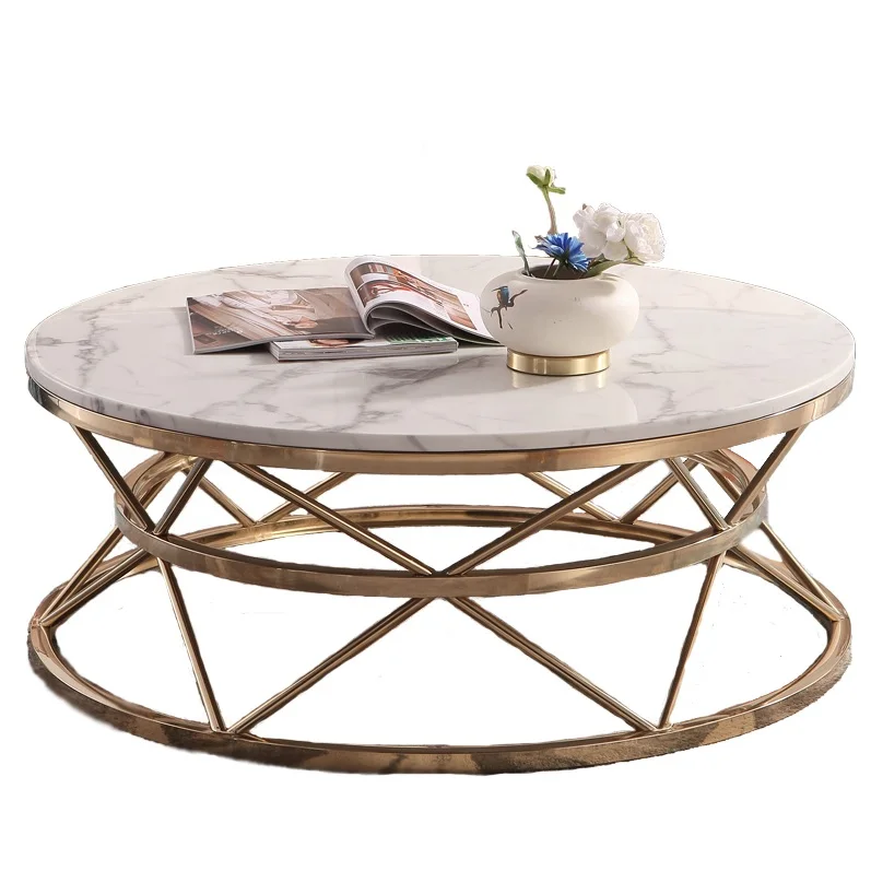 Round Marble Coffee Table