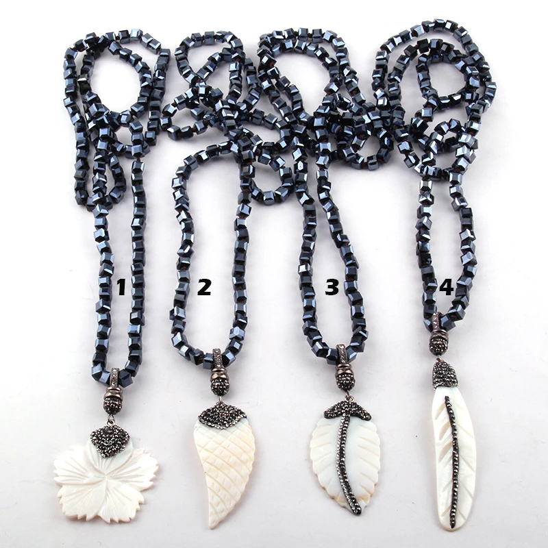 Женское Ожерелье с кулоном в виде листьев ракушки|fashion necklace|necklace fashionnecklace free shipping |