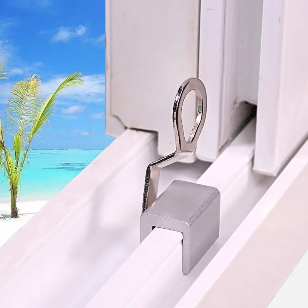 

Child Safety Lock adjustable sliding doors and windows security locks anti-theft protection lock window stoppers 529