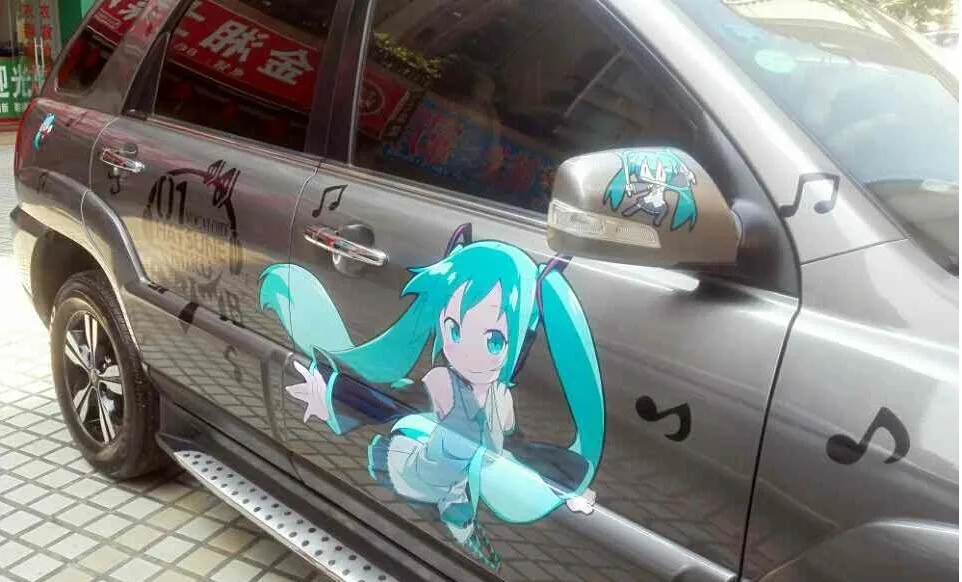 150RMB Miku 01whole car stickers 01-1