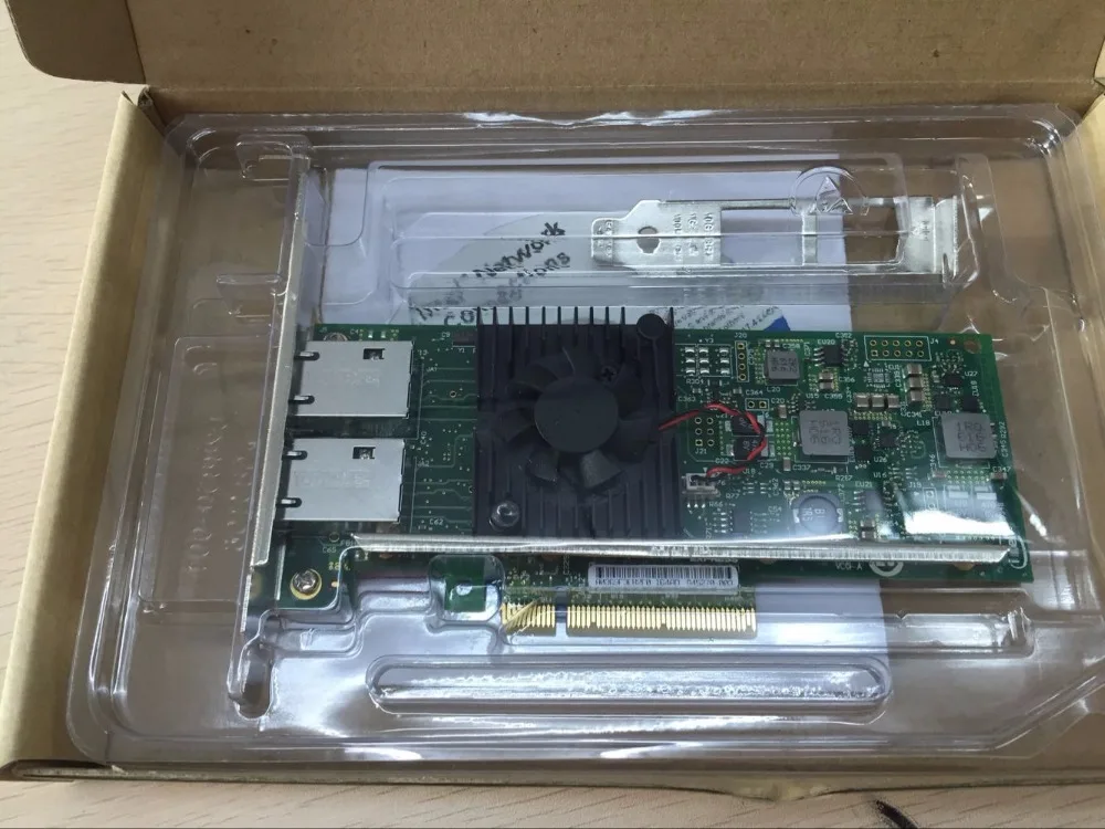 

INTEL/DELL X540-T2 CONVERGED DUAL PORT NETWORK ADAPTER K7H46/3DFV8