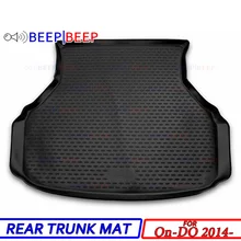 Для Datsun On-DO-2018автомобильный коврик для багажника iner boot Грузовой лоток напольный ковер для багажника задний Стайлинг декоративная защита