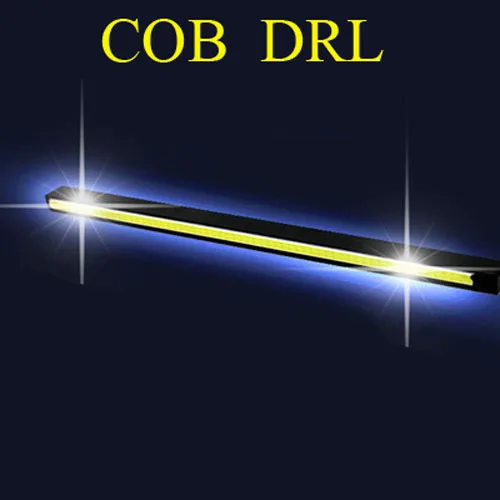 

2Pcs/Set New Design DRL LED Daytime Running Lamp Auto COB Light 100% Waterproof Car Accessories Free Shipping