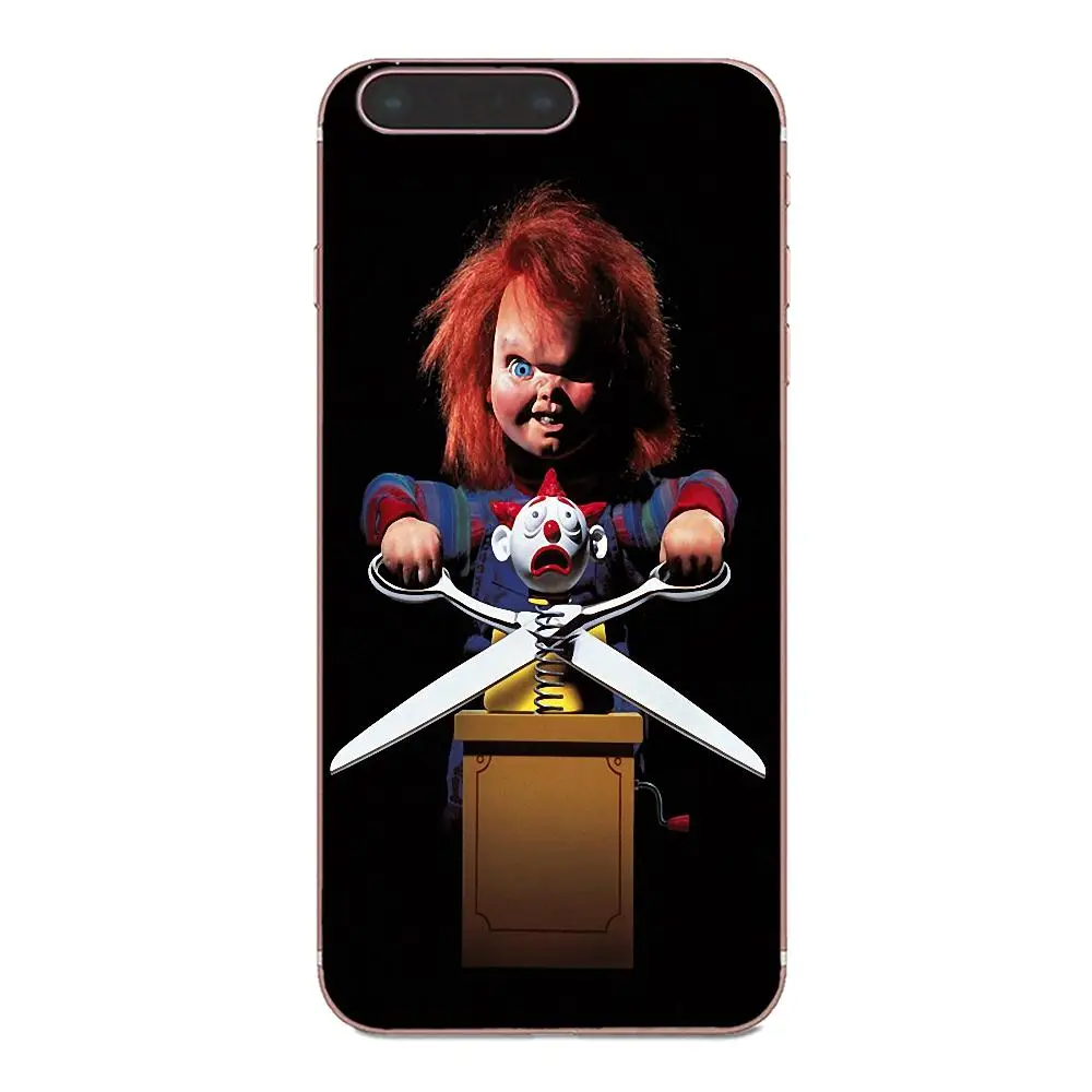 Чехол из ТПУ с рисунком ужасов Chucky Child S Play для Huawei P7 Honor 4C 5A 5C 5X 6 6C 6A 6X 7 7X 8 9 V8 V10 Y3II Y5II