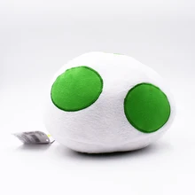 2017 New 8inch 20cm Super Mario Bros YOSHI EGG Cute Soft Plush Doll Toy Cute Unisex Toys for Kids Free Shipping