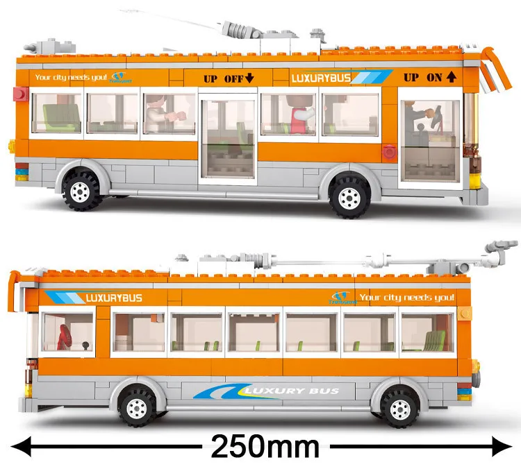 Sluban-0332-457pcs-City-Single-Deck-Yellow-Bus-Building-Blocks-Brick-Toy (1)