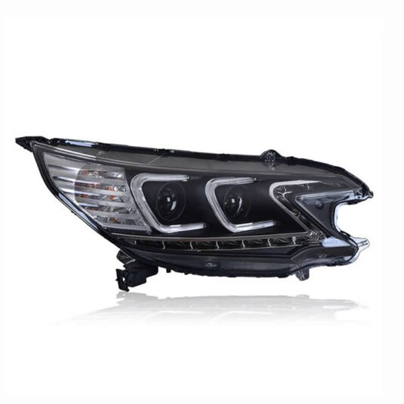 U образный передний светильник Angel Eye для Honda CRV 2012 2014 головной s динамический