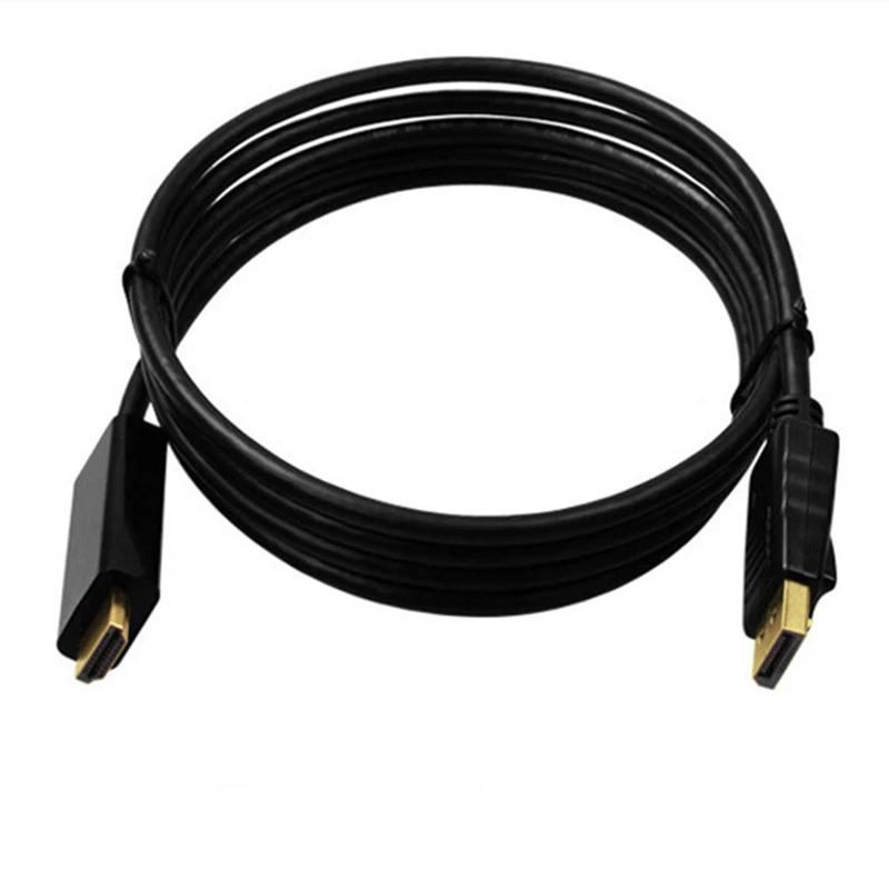 Trumsoon DisplayPort DP to HDMI Adapter Male to Male Converter Cable Support 1080P for PC Laptop HDTV Projector