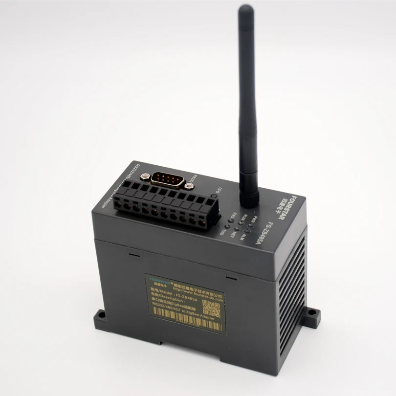 FOURSTAR Electronics Industrial RS232/485/422 серийный к беспроводному адаптеру ZigBee поддерживает