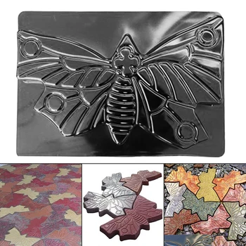

Butterfly Garden Paving Mould Concrete Paver Mold Maker Paving Brick DIY Path Maker Mold