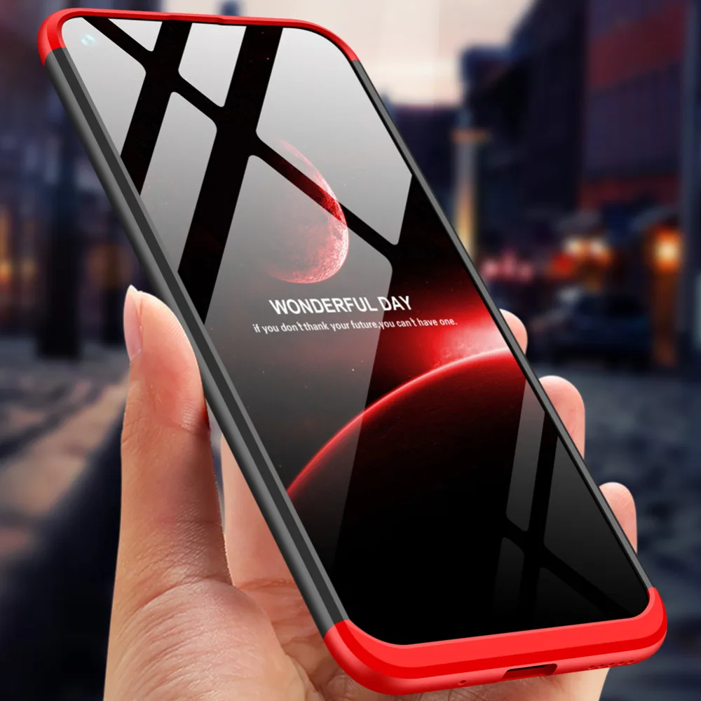 360 Degree Full Cover Case For Huawei Nova 4 Case With Tempered Glass Luxury Plastic Case For Huawei Nova 4 Nova4 Phone Bag 