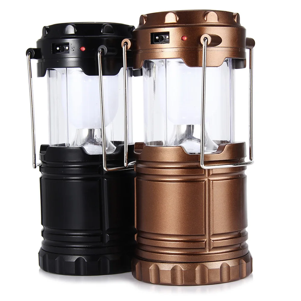 Buy 6 LED Hand Lamp Portable Solar Camping Lantern LED