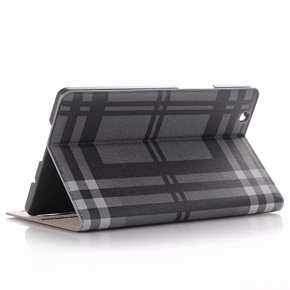 Клетчатые стильные чехол для huawei MediaPad M3 8,4 планшеты магнит стенд из искусственной кожи чехол Чехол для huawei M3 8,4 дюймов + подставка для ручек