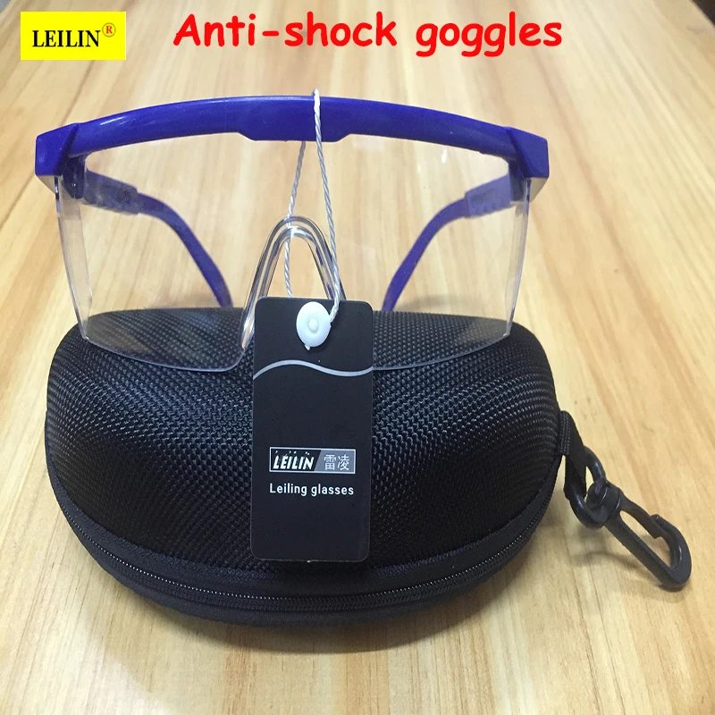 

LEILIN Transparent models protective glasses Anti-shock gafas seguridad trabajo Anti-splashing Anti-UV cycling glasses