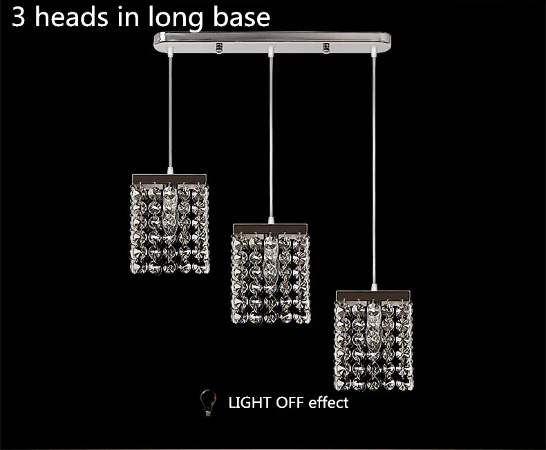 Современный простой подвесной светильник в скандинавском стиле с кристаллами, художественный светодиодный светильник для ресторана, гостиной, столовой, подвесной светильник, украшение для помещений, CE