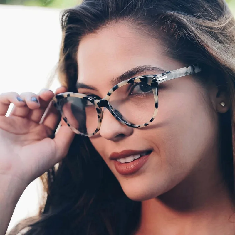 Women Designer Brand Designer Eyeglasses Optical Acetate Rim Spectacles for Women Eyewear Glasses Frame Fashion Styles 92162