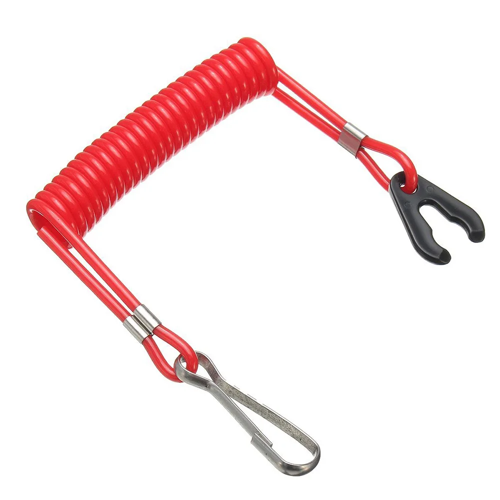 

Safety Practical Pulling Outboard Automotive Cut Off Waterproof Universal Switch With Lanyard Accessories Durable Boat Motor