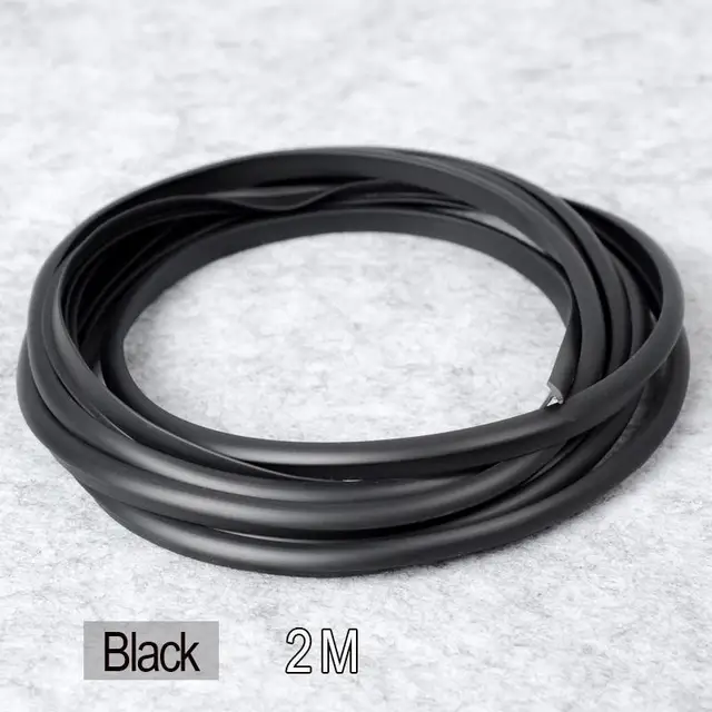 Universal Rubber Sealant For Lip Bumper Car Fender Flare Arch Trim For