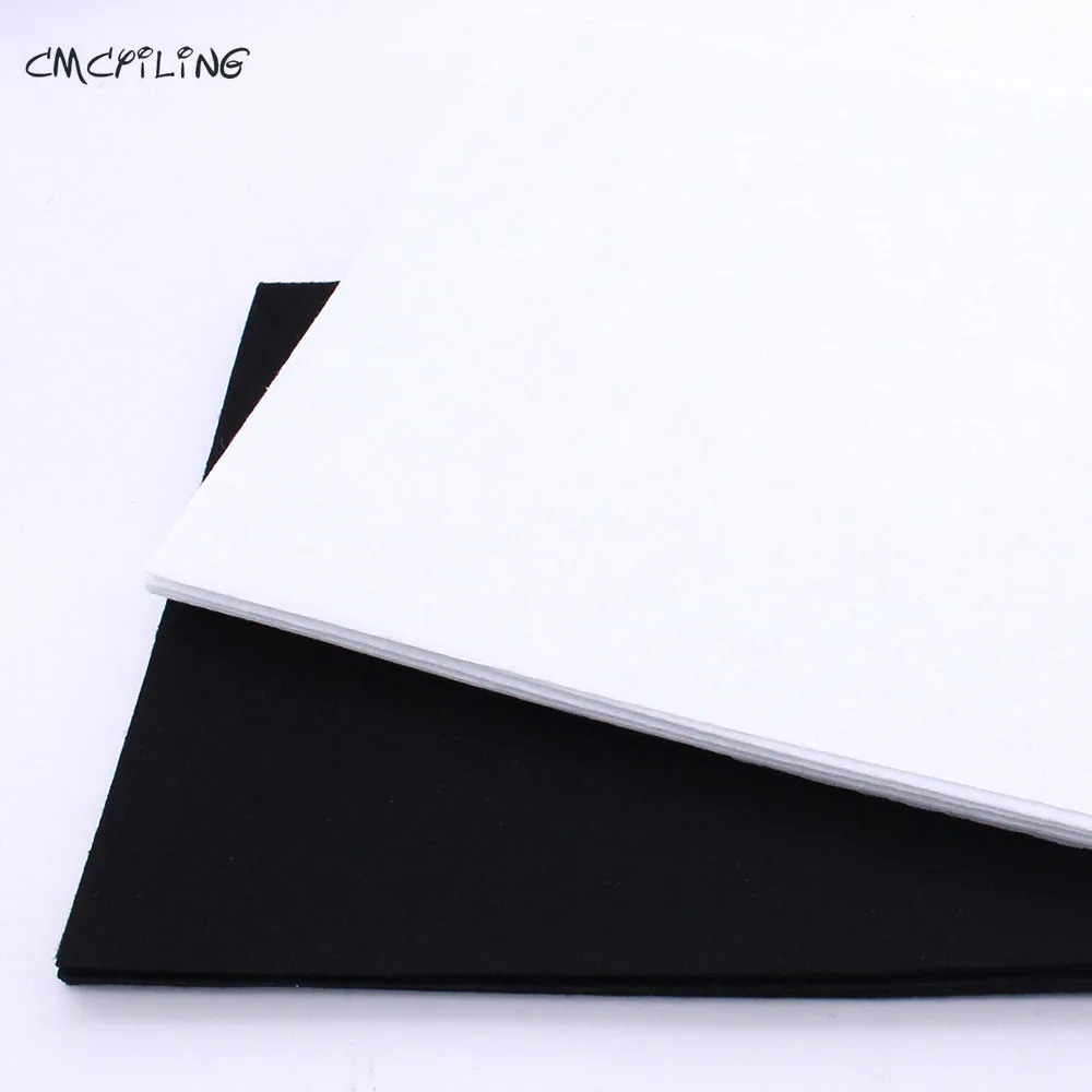 1mm Hard Felt Sheets For Felt Craft DIY Craft Arts Crafts & Sewing Scrapbook Hometextile A4 CMCYILING felt fabric sheet