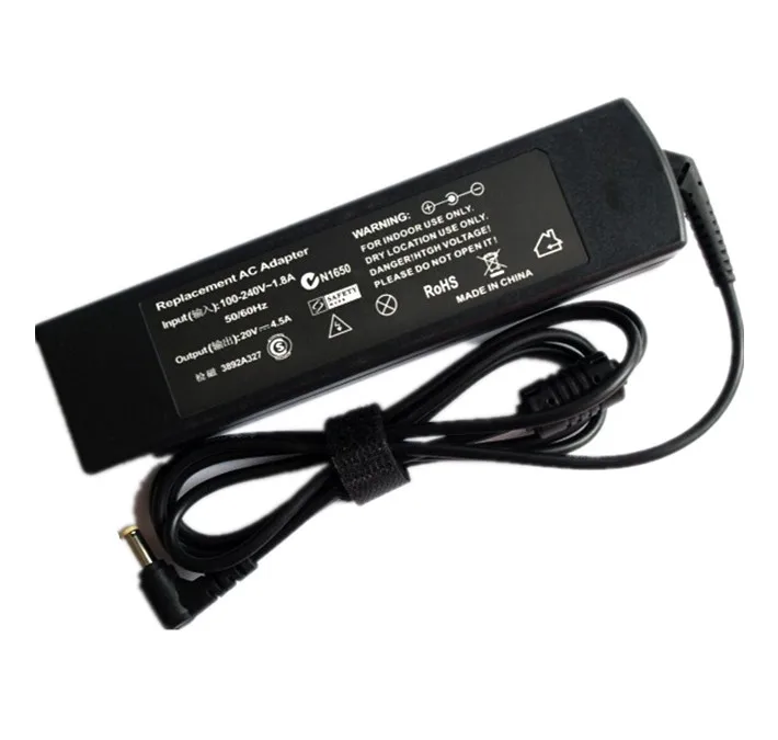 Адаптер для ноутбука Lenovo IDEAPAD B560 B570 B580 B940 E46A G455 G460 G460A G465 20 V 4.5A 5 5*2 5|laptop adapter|20 vlaptop power