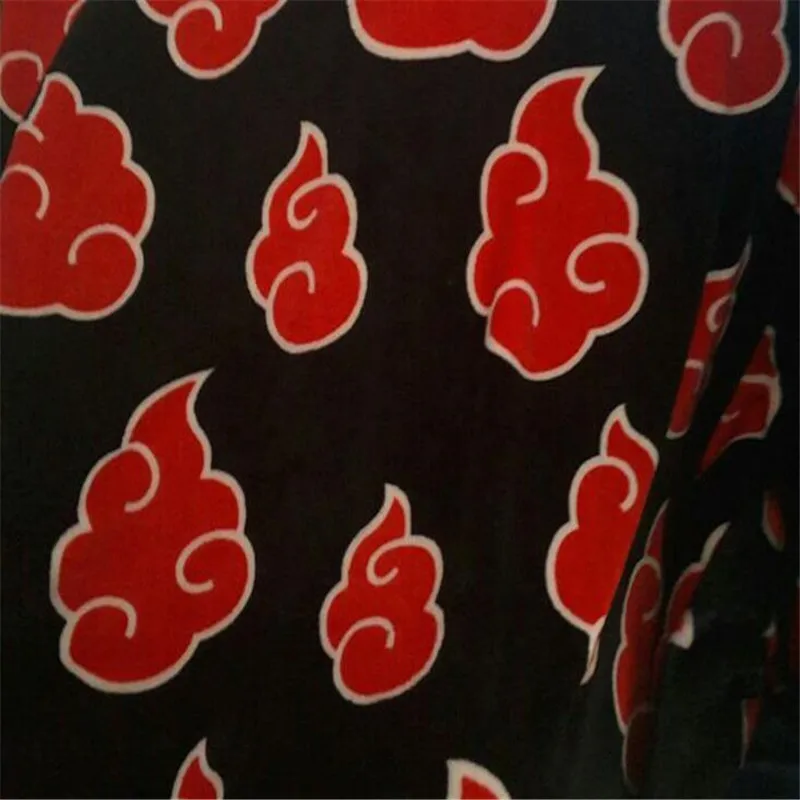 Аниме Наруто Акацуки красное одеяло с облаками косплей реквизит фланелевый флисовый лист Учиха Итачи боль Nagato A845